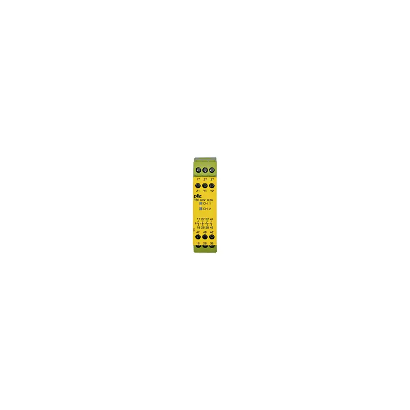 Produktfoto 1 von Pilz 774580 Expansion Module, 24V dc, 1-Kanal, 4 Sicherheitskontakte Erweiterungsmodul