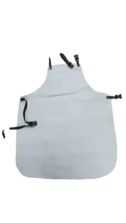 Produktfoto 1 von GUYARD Schürze Wiederverwendbar Weiß Leder, L 90 mm