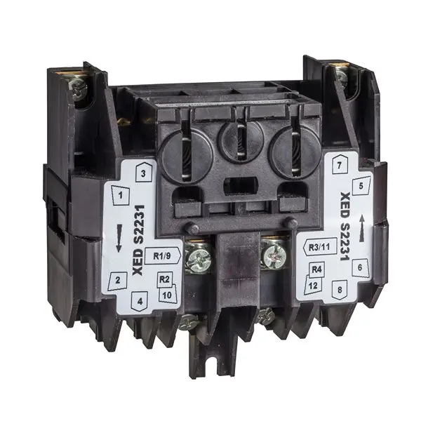 Schneider Electric 500 V ac Drucktaster-Kontaktblock für Für Leitstand und Gehäuse Schraubanschlussklemme