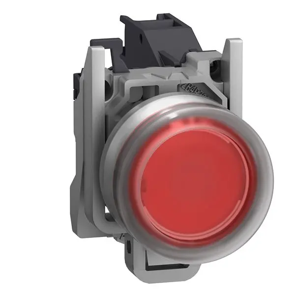 Produktfoto 1 von Schneider Electric Harmony Druckschalter Rot Federrückstellung THT, EIN-AUS Schalter, 1-polig 415V