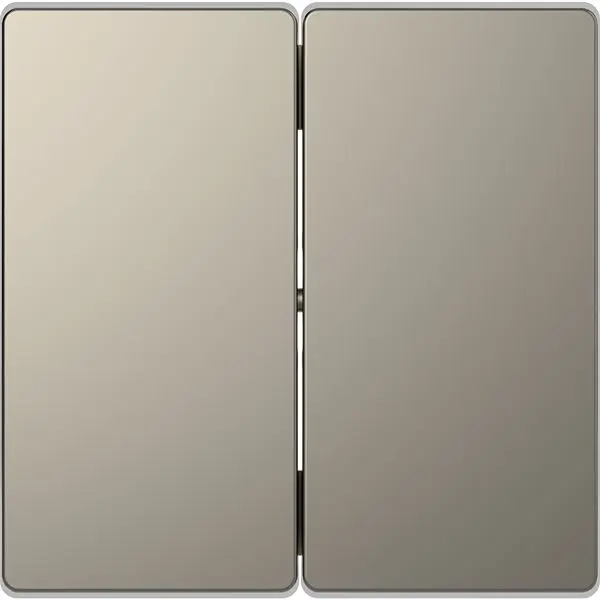 Produktfoto 1 von Schneider Electric D-Life Jalousie- und Rollo-Steuerschalter Nickel T. 27mm H. 71mm B. 71mm