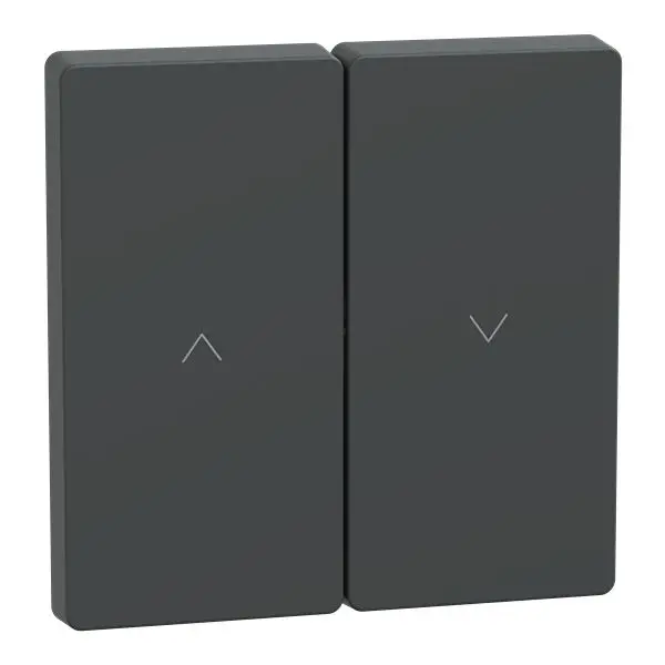 Produktfoto 1 von Schneider Electric Merten Blind- und Rollensteuerschalter Anthrazit T. 27 mm H. 71 mm B. 71 mm IP20