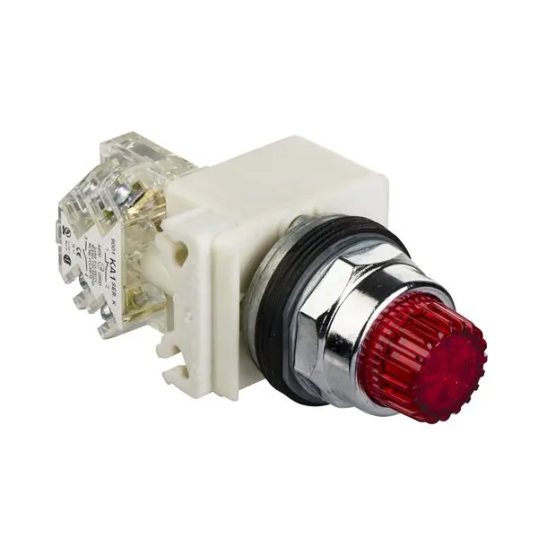 Produktfoto 1 von Schneider Electric Harmony Druckschalter lichtdurchlässig Beleuchtet Federrückstellung Schraubanschlussklemme Ø 30 mm, 1