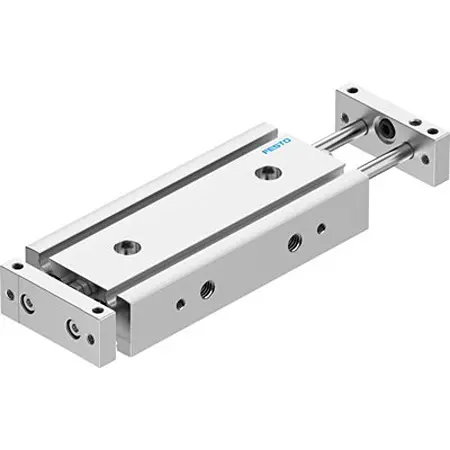 Produktfoto 1 von Festo DGTZ DGTZ-GF-6-20-J-T-P-A Pneumatik-Führungszylinder 20 mm Doppeltwirkend, Bohrung Ø 6 mm bis 0.8 Mpa
