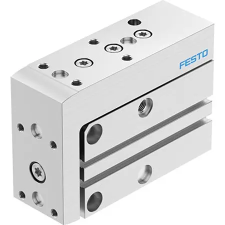 Produktfoto 1 von Festo DGSS DGSS-20-25-E1A Pneumatik-Führungszylinder 25 mm Doppeltwirkend, Bohrung Ø 20 mm bis 8 bar