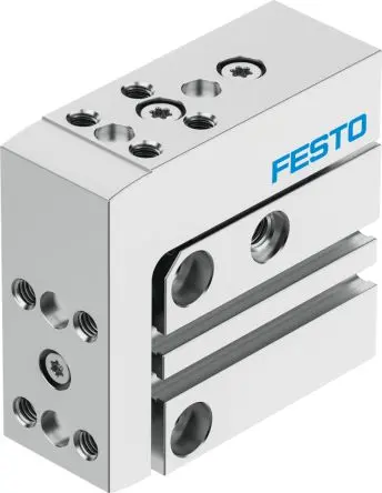 Produktfoto 1 von Festo DGSS DGSS-10-5-E1A Pneumatik-Führungszylinder 5 mm Doppeltwirkend, Bohrung Ø 10 mm bis 8 bar