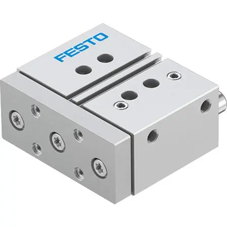 Produktfoto 1 von Festo DFM DFM-32-30-P-A-KF-F1A Pneumatik-Führungszylinder 30 mm Doppeltwirkend, Bohrung Ø 32 mm bis 1 Mpa