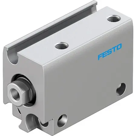 Produktfoto 1 von Festo ADN ADN-S-10-10-I-A-F1A Pneumatik-Kompaktzylinder 10 mm Doppeltwirkend, Bohrung Ø 10 mm, bis 0.8 Mpa