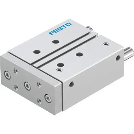 Produktfoto 1 von Festo DFM DFM-40-80-P-A-KF-F1A Pneumatik-Führungszylinder 80 mm Doppeltwirkend, Bohrung Ø 40 mm bis 1 Mpa