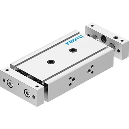 Produktfoto 1 von Festo DGTZ DGTZ-GF-20-10-J-T-P-A Pneumatik-Führungszylinder 10 mm Doppeltwirkend, Bohrung Ø 20 mm bis 0.8 Mpa