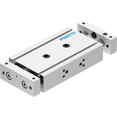 Produktfoto 1 von Festo DGTZ DGTZ-GF-20-10-J-T-P-A Pneumatik-Führungszylinder 10 mm Doppeltwirkend, Bohrung Ø 20 mm bis 0.8 Mpa