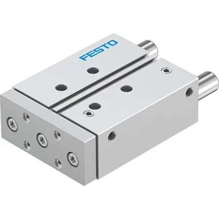 Produktfoto 1 von Festo DFM DFM-32-80-P-A-GF-F1A Pneumatik-Führungszylinder 80 mm Doppeltwirkend, Bohrung Ø 32 mm bis 1 Mpa