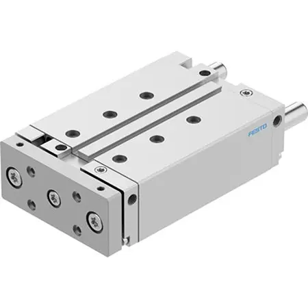 Produktfoto 1 von Festo DFM DFM-40-100-B-PPV-A-GF Pneumatik-Führungszylinder doppeltwirkend mit Gleitlager, Bohrung Ø 40mm / Hub 100mm