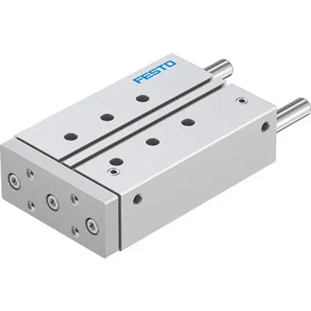 Produktfoto 1 von Festo DFM DFM-40-125-P-A-KF-F1A Pneumatik-Führungszylinder 125 mm Doppeltwirkend, Bohrung Ø 40 mm bis 1 Mpa