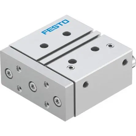Produktfoto 1 von Festo DFM DFM-40-50-P-A-GF-F1A Pneumatik-Führungszylinder 50 mm Doppeltwirkend, Bohrung Ø 40 mm bis 1 Mpa
