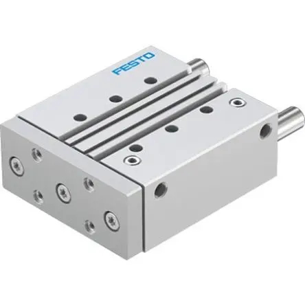 Produktfoto 1 von Festo DFM DFM-50-100-P-A-KF-F1A Pneumatik-Führungszylinder 100 mm Doppeltwirkend, Bohrung Ø 50 mm bis 1 Mpa