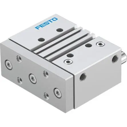 Produktfoto 1 von Festo DFM DFM-50-50-P-A-KF-F1A Pneumatik-Führungszylinder 50 mm Doppeltwirkend, Bohrung Ø 50 mm bis 1 Mpa