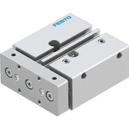 Produktfoto 1 von Festo DFM DFM-12-20-P-A-GF-F1A Pneumatik-Führungszylinder 20 mm Doppeltwirkend, Bohrung Ø 12 mm bis 1 Mpa