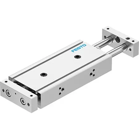 Produktfoto 1 von Festo DGTZ DGTZ-GF-20-40-J-T-P-A Pneumatik-Führungszylinder 40 mm Doppeltwirkend, Bohrung Ø 20 mm bis 0.8 Mpa