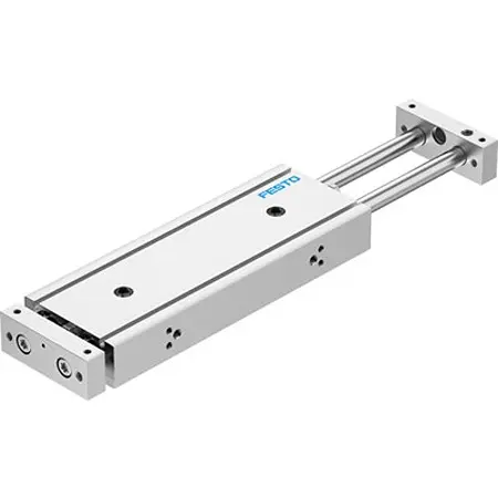 Produktfoto 1 von Festo DGTZ DGTZ-GF-20-80-J-T-P-A Pneumatik-Führungszylinder 80 mm Doppeltwirkend, Bohrung Ø 20 mm bis 0.8 Mpa