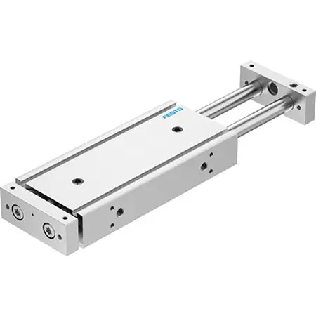 Produktfoto 1 von Festo DGTZ DGTZ-GF-32-100-J-T-P-A Pneumatik-Führungszylinder 100 mm Doppeltwirkend, Bohrung Ø 32 mm bis 0.8 Mpa