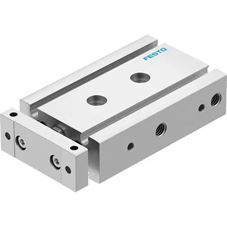 Produktfoto 1 von Festo DGTZ DGTZ-GF-6-20-P-A Pneumatik-Führungszylinder 20 mm Doppeltwirkend, Bohrung Ø 6 mm bis 0.8 Mpa