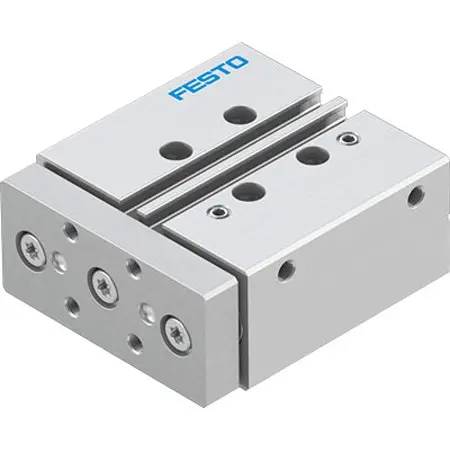 Festo DFM DFM-16-25-P-A-KF-F1A Pneumatik-Führungszylinder doppeltwirkend mit Kugellager, Bohrung Ø 16mm / Hub 25mm