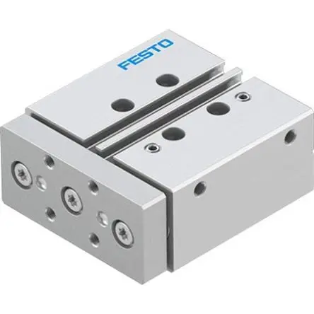 Produktfoto 1 von Festo DFM DFM-16-25-P-A-KF-F1A Pneumatik-Führungszylinder 25 mm Doppeltwirkend, Bohrung Ø 16 mm bis 1 Mpa