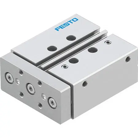 Festo DFM DFM-16-30-P-A-GF-F1A Pneumatik-Führungszylinder doppeltwirkend mit Gleitlager, Bohrung Ø 16mm / Hub 30mm