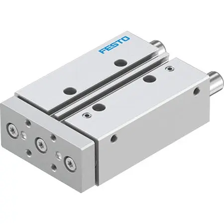 Produktfoto 1 von Festo DFM DFM-16-50-P-A-GF-F1A Pneumatik-Führungszylinder 50 mm Doppeltwirkend, Bohrung Ø 16 mm bis 1 Mpa