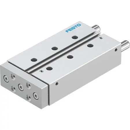 Produktfoto 1 von Festo DFM DFM-20-100-P-A-KF-F1A Pneumatik-Führungszylinder 100 mm Doppeltwirkend, Bohrung Ø 20 mm bis 1 Mpa