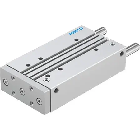 Produktfoto 1 von Festo DFM DFM-50-200-P-A-KF-F1A Pneumatik-Führungszylinder 200 mm Doppeltwirkend, Bohrung Ø 50 mm bis 1 Mpa