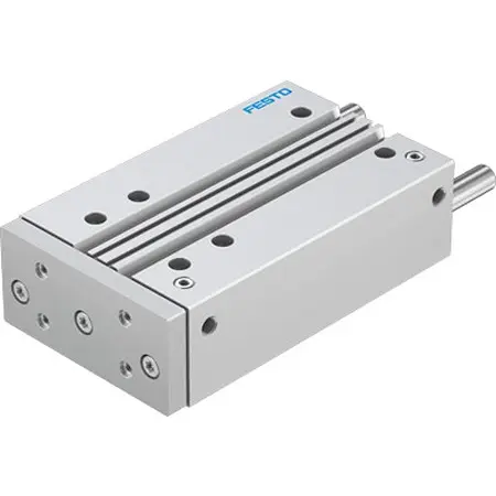 Produktfoto 1 von Festo DFM DFM-63-200-P-A-KF-F1A Pneumatik-Führungszylinder 200 mm Doppeltwirkend, Bohrung Ø 63 mm bis 1 Mpa