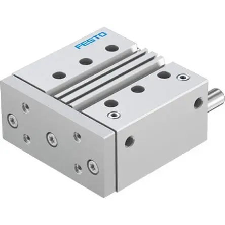 Produktfoto 1 von Festo DFM DFM-63-80-P-A-KF-F1A Pneumatik-Führungszylinder 80 mm Doppeltwirkend, Bohrung Ø 63 mm bis 1 Mpa