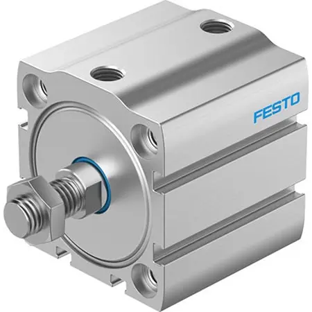 Produktfoto 1 von Festo ADN ADN-S-50-5-A-P-A-F1A, G 1/8 Pneumatik-Kompaktzylinder doppeltwirkend, Bohrung Ø 50mm / Hub 5mm