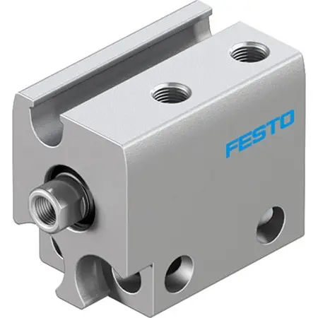 Produktfoto 1 von Festo ADN ADN-S-6-5-I-F1A Pneumatik-Kompaktzylinder 5 mm Doppeltwirkend, Bohrung Ø 6 mm, bis 0.8 Mpa