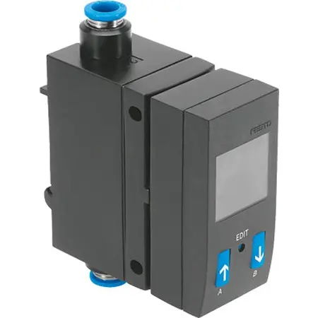 Produktfoto 1 von Festo SFAB Durchflusssensor 15 → 30 V 0.1 L/min → 10 l/min. Typ Messung der Durchflussmenge