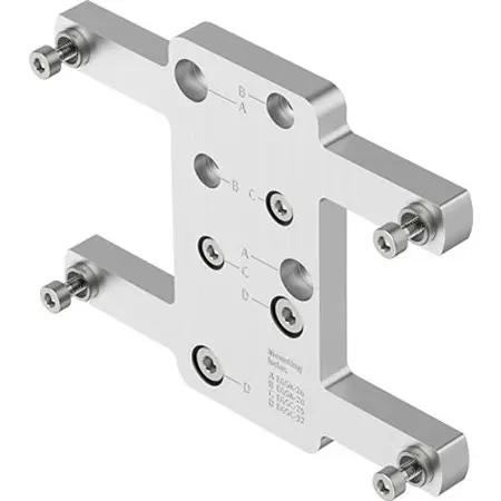 Produktfoto 1 von Festo EHAM Adapterkit EHAM-MA-E19-25-V3 Adapterplatte