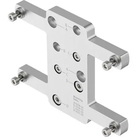 Produktfoto 1 von Festo EHAM Adapterkit EHAM-MA-E19-25-V3 Adapterplatte