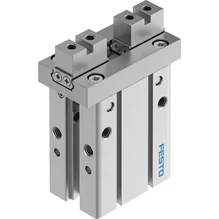 Produktfoto 1 von Festo DHPC-25-A-NO-S-2 Pneumatikgreifer, Doppeltwirkend-Ausführung, 2 Greifarme, Parallel, 8 bar max. M5