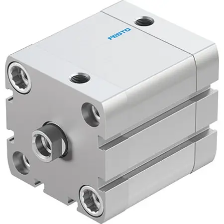 Produktfoto 1 von Festo ADN ADN-50-35-I-PPS-A Pneumatik-Kompaktzylinder 35 mm Doppeltwirkend, Bohrung Ø 50 mm, bis 1 Mpa
