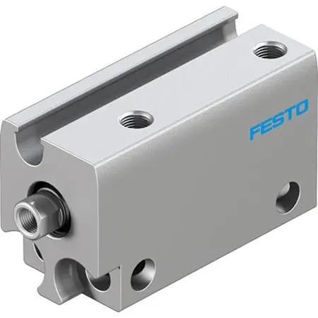 Produktfoto 1 von Festo ADN ADN-S-6-10-I-A-F1A Pneumatik-Kompaktzylinder 10 mm Doppeltwirkend, Bohrung Ø 6 mm, bis 0.8 Mpa