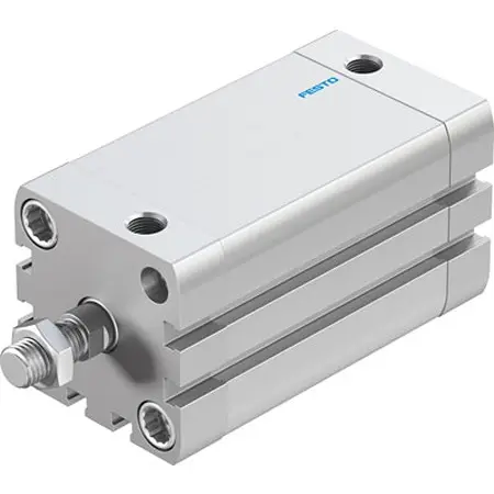Produktfoto 1 von Festo ADN ADN-40-70-A-PPS-A Pneumatik-Kompaktzylinder 70 mm Doppeltwirkend, Bohrung Ø 40 mm, bis 1 Mpa