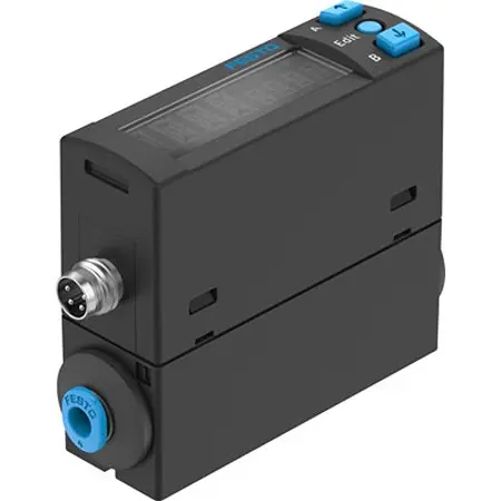 Produktfoto 1 von Festo SFAH Durchflusssensor 22 → 26 V 0.02 L/min → 1 L/min Typ Messung der Durchflussmenge