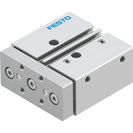 Produktfoto 1 von Festo DFM DFM-16-20-P-A-KF-F1A Pneumatik-Führungszylinder 20 mm Doppeltwirkend, Bohrung Ø 16 mm bis 1 Mpa