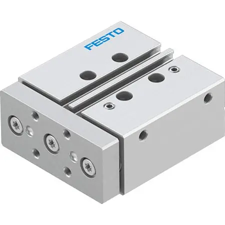 Produktfoto 1 von Festo DFM DFM-16-25-P-A-GF-F1A Pneumatik-Führungszylinder 25 mm Doppeltwirkend, Bohrung Ø 16 mm bis 1 Mpa