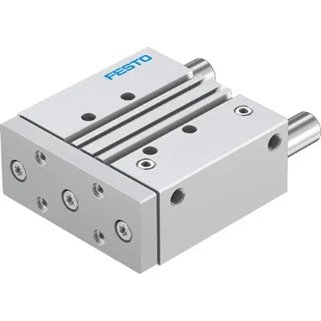 Produktfoto 1 von Festo DFM DFM-50-80-P-A-GF-F1A Pneumatik-Führungszylinder 80 mm Doppeltwirkend, Bohrung Ø 50 mm bis 1 Mpa