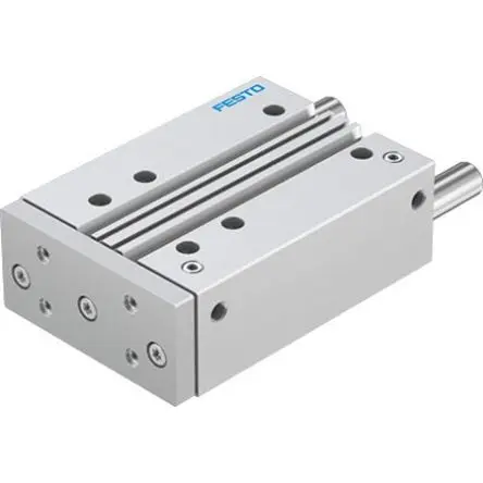Produktfoto 1 von Festo DFM DFM-63-160-P-A-GF-F1A Pneumatik-Führungszylinder 160 mm Doppeltwirkend, Bohrung Ø 63 mm bis 1 Mpa