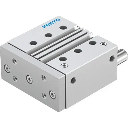 Produktfoto 1 von Festo DFM DFM-63-80-P-A-GF-F1A Pneumatik-Führungszylinder 80 mm Doppeltwirkend, Bohrung Ø 63 mm bis 1 Mpa