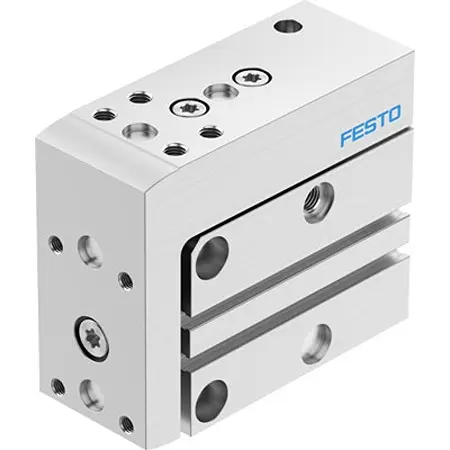 Produktfoto 1 von Festo DGSS DGSS-20-10-E1A Pneumatik-Führungszylinder 10 mm Doppeltwirkend, Bohrung Ø 20 mm bis 8 bar